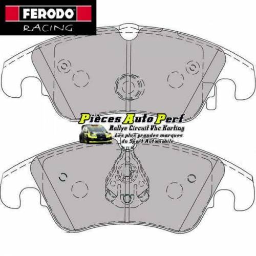 Plaquettes de freins Avant FERODO Racing pour FORD Focus 2 2l5 RS Turbo
