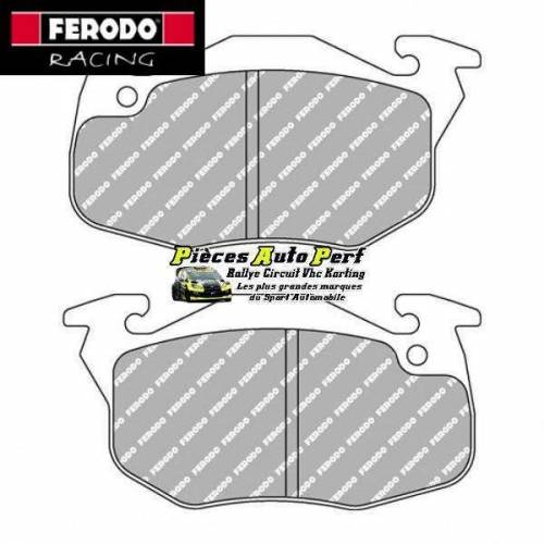 Plaquettes de freins Avant FERODO Racing pour PEUGEOT 106 1l3 Rallye