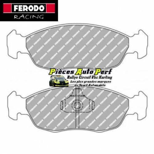 Plaquettes de freins Avant FERODO Racing pour PEUGEOT 106 1l6 Rallye
