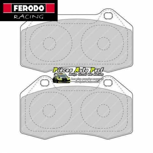 Plaquettes de freins Avant FERODO Racing pour RENAULT Megane 2 2l0 16s RS Turbo 225cv
