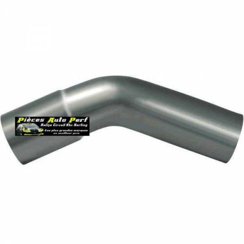 Coude Inox 45° pour échappement Diamètre 48mm