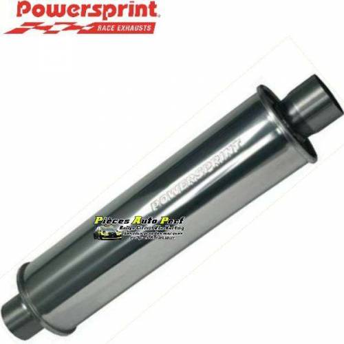 Silencieux échappement coupe flammes inox Universel Diamètre raccords 50mm