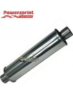 Silencieux échappement coupe flammes inox Universel Diamètre raccords 55mm