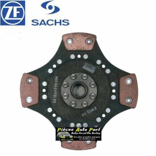 Disque d'embrayage renforcé Métal frité Rigide PEUGEOT 106 1l6 S16 Bv.21 cannelures