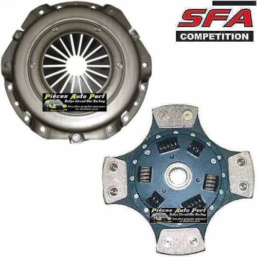 Kit embrayage renforcé Disque Métal frité Amorti pour Peugeot 106 1l6 16v