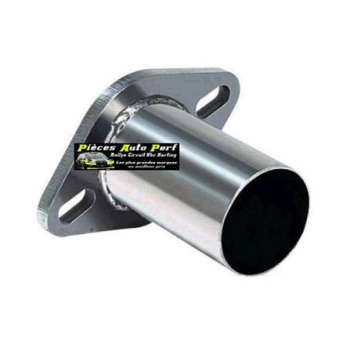 Bride de connection Plate Inox 2 vis Diamètre 45mm