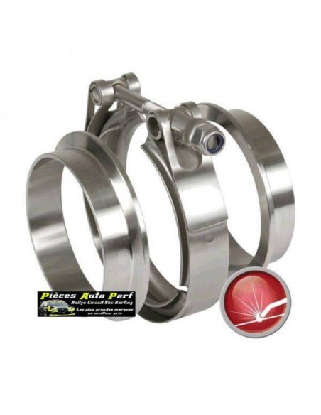 Bride de jonction Inox double T Diamètre 101.6mm