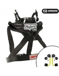 Systeme HYBRID Pro Slide Light sans Quick Release Homologué FIA Taille S