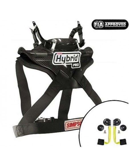 Systeme HYBRID Pro Slide Light sans Quick Release Homologué FIA Taille S