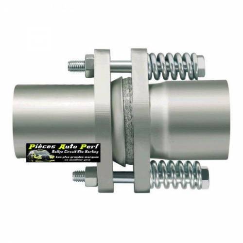 Compensateur Inox Male/Femelle pour échappement Diamètre 76mm
