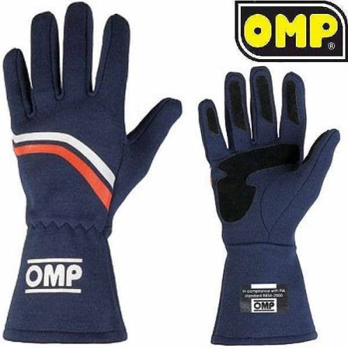 Gants VHC FIA OMP Dijon Bleu marine