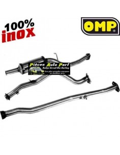 Ligne d'échappement Groupe N Inox Subaru Impreza 2.0 16v GT Turbo 4wd