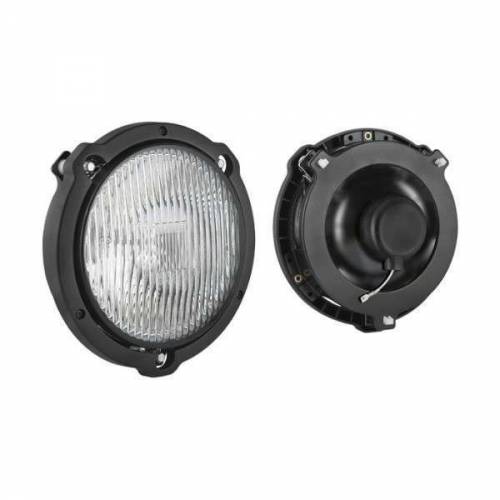 Phare anti-brouillard encastrable sur rotules 122mm