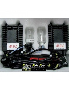 Kit de conversion Xenon H.I.D Compétition Ballasts 75w 6000k Ampoules H7