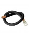 Cable électrique 25mm2 Longueur 1 mètre Noir