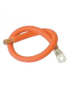 Cable électrique 25mm2 Longueur 1 mètre Rouge