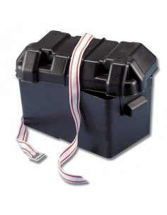 Bac à batterie étanche en polypropylène 185x355x263mm