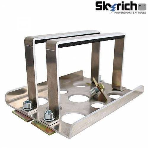 Support de batterie Alu fixations simples pour SKYRICH 30 Ah