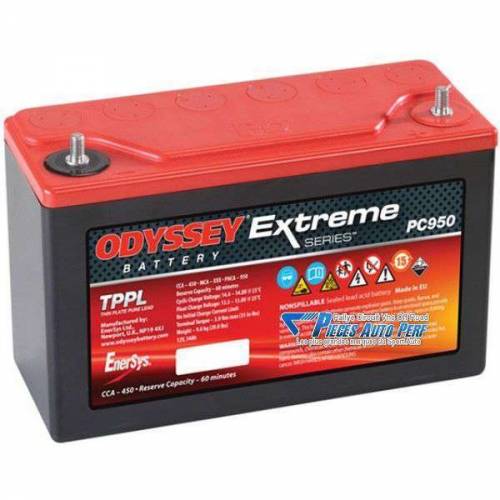 Batterie compétition ODYSSEY Extreme 30 950/34Ah 250x97x152mm