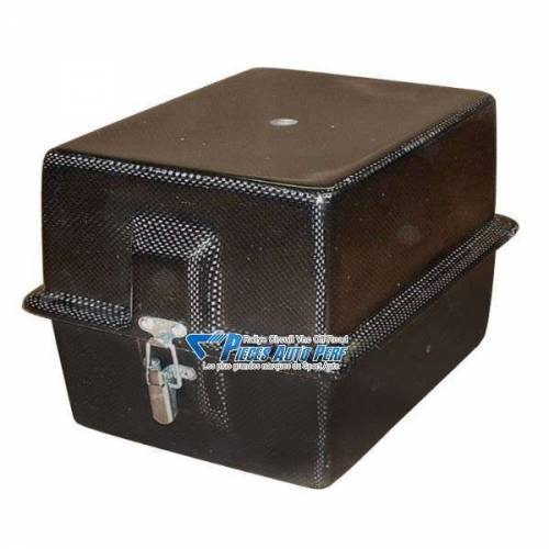Bac à batterie étanche en carbone 230x175x180mm