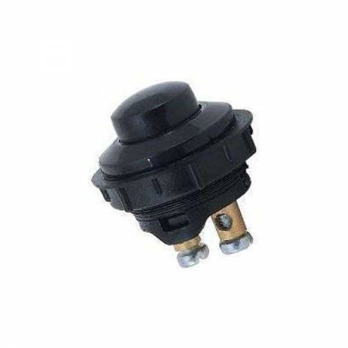 Bouton poussoir plastique noir 20Ah