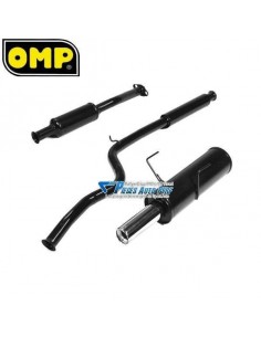 Ligne d'échappement Groupe N Acier Peugeot 106 1l6 S16