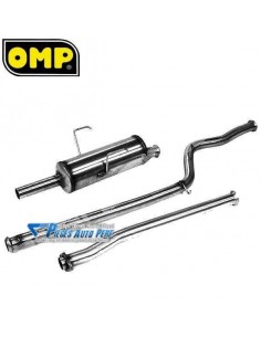 Ligne d'échappement Groupe N Inox Peugeot 106 1l6 S16