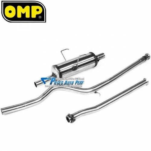 Ligne d'échappement Groupe N Inox Peugeot 106 1l3 Rallye