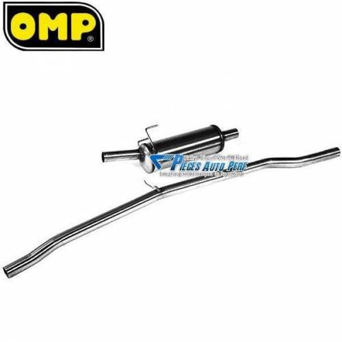 Ligne d'échappement Groupe N Inox Peugeot 205 1l3 Rallye