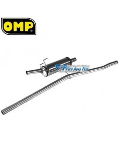 Ligne d'échappement Groupe N Inox Peugeot 205 1l6 GTi