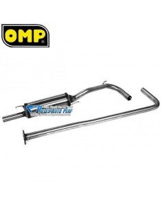 Ligne d'échappement Groupe N Inox Renault Clio 1l8 16s