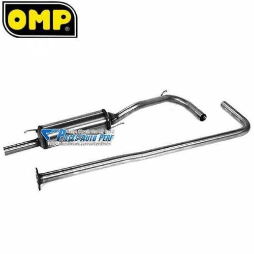 Ligne d'échappement Groupe N Inox Renault Clio 1l8 16s