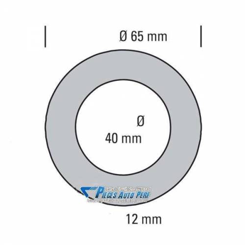 Silentbloc d'échappement Universel Renforcé en Polyuréthane Type 20