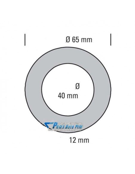 Silentbloc d'échappement Universel Renforcé en Polyuréthane Type 20