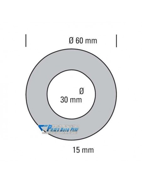 Silentbloc d'échappement Universel Renforcé en Polyuréthane Type 21