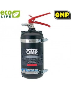 Extincteur Manuel OMP Acier Mécanique 2l4 Ecolife Homologué FIA