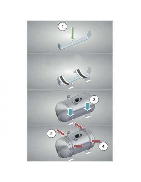Arrêtoirs Anti-torpille pour extincteurs SPARCO