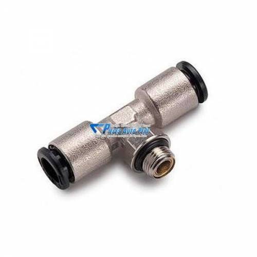 Raccord T vissé OMP pour tuyau d'extincteur 8mm