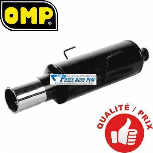SILENCIEUX ACIER SIMPLE SORTIE RONDE Diamètre 100mm Peugeot 309 1l9 GTi 16s