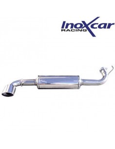 Silencieux échappement Inox 1 sortie Ronde diamètre 102mm Lancia Delta 2l0 Turbo HF Evolution