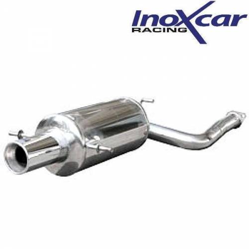 Silencieux échappement Inox 1 sortie Ronde 102mm Subaru Impreza 2l0 GT Turbo