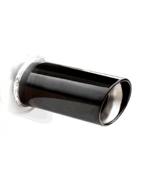 Silencieux échappement Inox 1 sortie X-Race Black 100mm Subaru Impreza 2l0 GT Turbo
