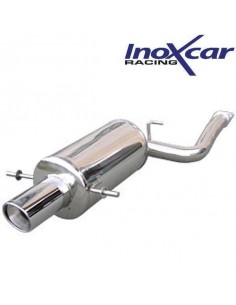 Silencieux échappement Inox 1 sortie X-Race 100mm Subaru Impreza 2l5 WRX 230cv