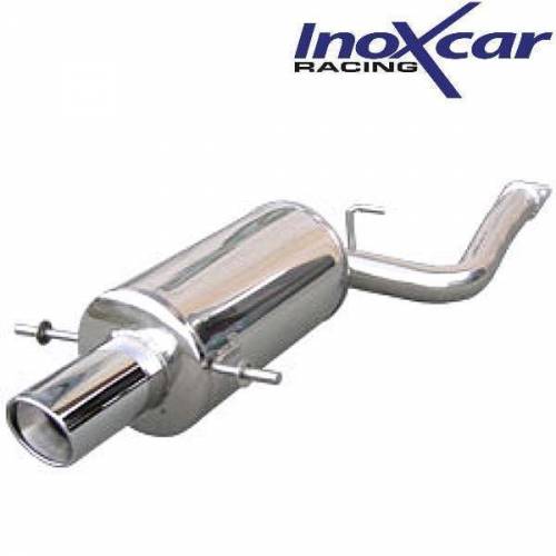 Silencieux échappement Inox 1 sortie X-Race 100mm Subaru Impreza 2l5 WRX 230cv