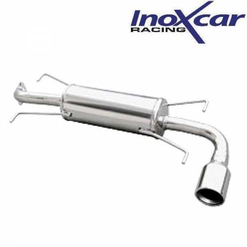 Silencieux échappement Inox 1 sortie Ronde 102mm Subaru Impreza 2l5 WRX 230cv