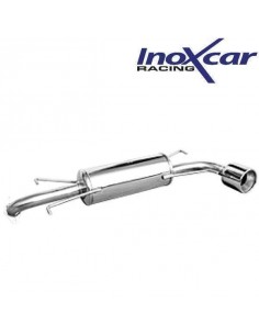 Silencieux échappement Inox 1 sortie Ronde Mega 120mm Subaru Impreza 2l5 WRX 2008 et après