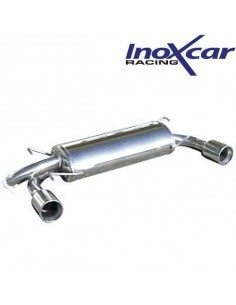 Silencieux échappement Inox 1 sortie D+G Ronde 102mm Subaru Impreza 2l5 WRX STi 08MY