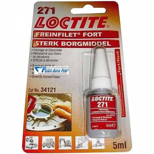 Frein filet Fort LOCTITE 271 Flacon de 5ml