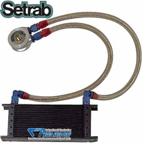 Kit radiateur d'huile Pro SETRAB 16 rangées