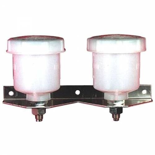 Support alu Double pour Bocal de liquide de freins